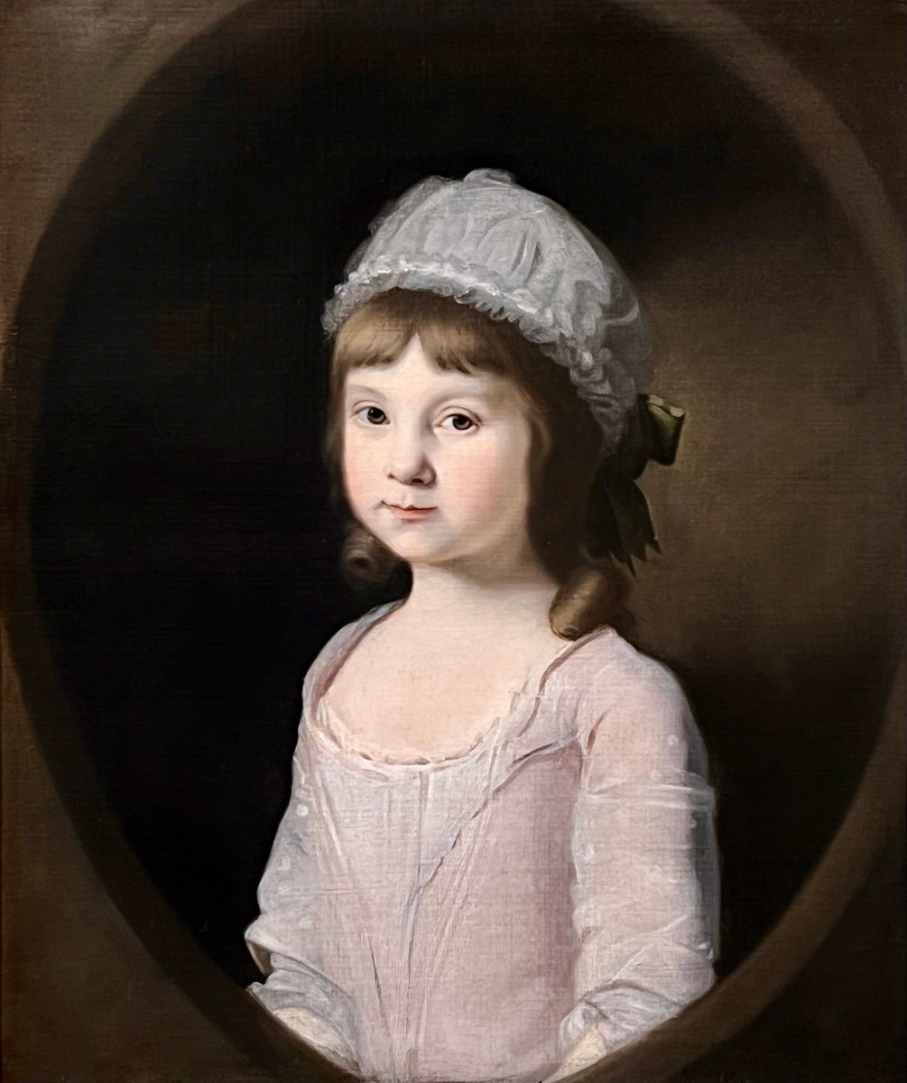 A Pair Of 18th Century English School Portraits Of Children