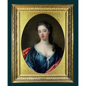 Portrait De Lady Anne Spencer Comtesse De Sunderland - Par Sir Godfrey Kneller.