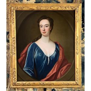 Portrait Anglais Du XVIIIe Siècle De Lady Margaret - Par Thomas Gibson (1680-1751)