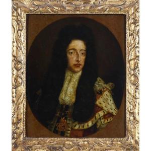 Le Roi Guillaume III - Par William Faitholm Jnr d'Après Sir Godfrey Kneller.