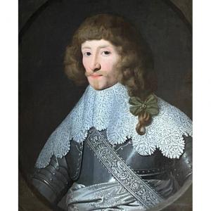 Portrait Of A French Cavalier - Circle Of Gerrit Van Honthorst (1592-1656)