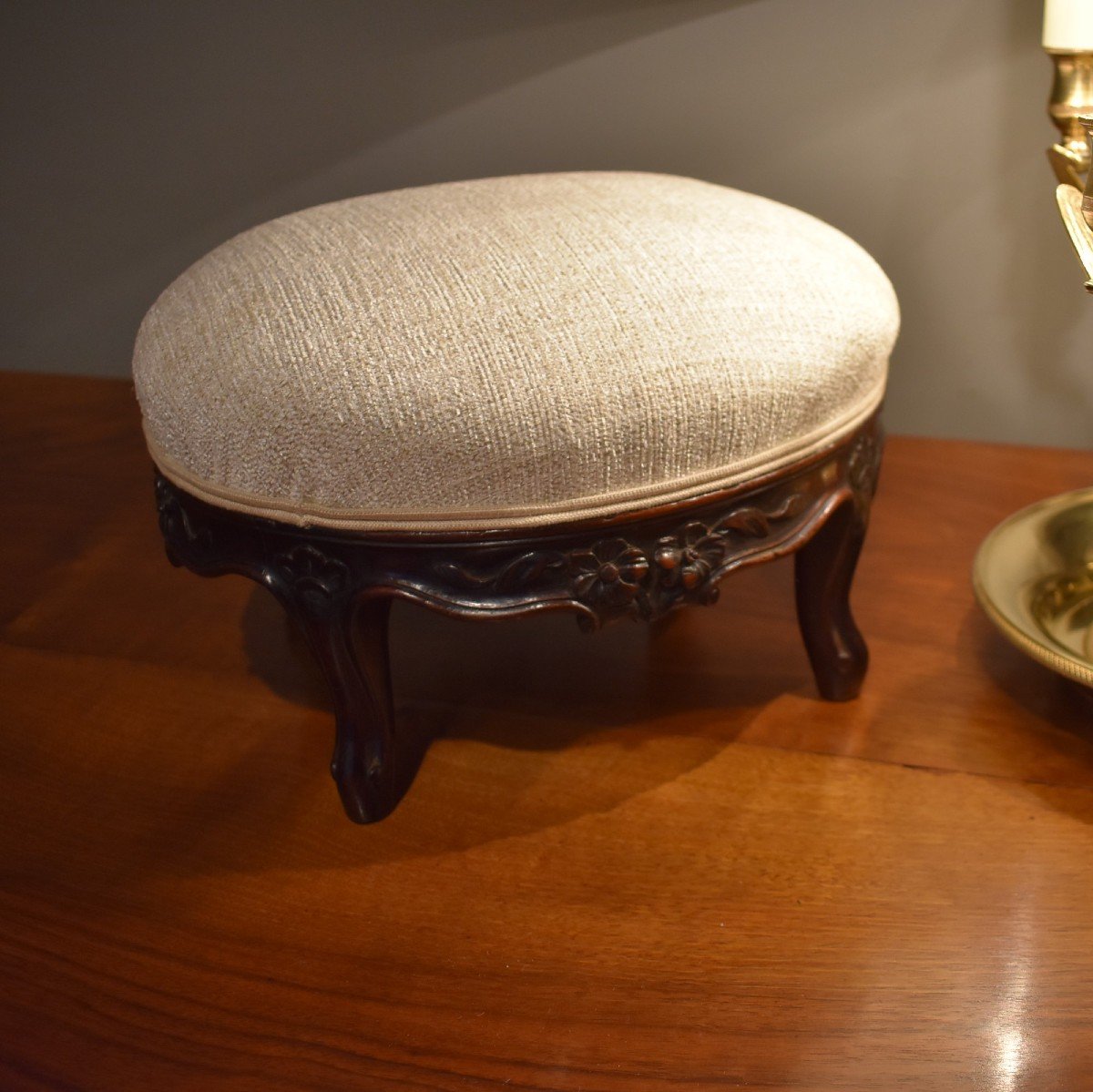 Tabouret De Pieds De Style Louis XV-photo-4