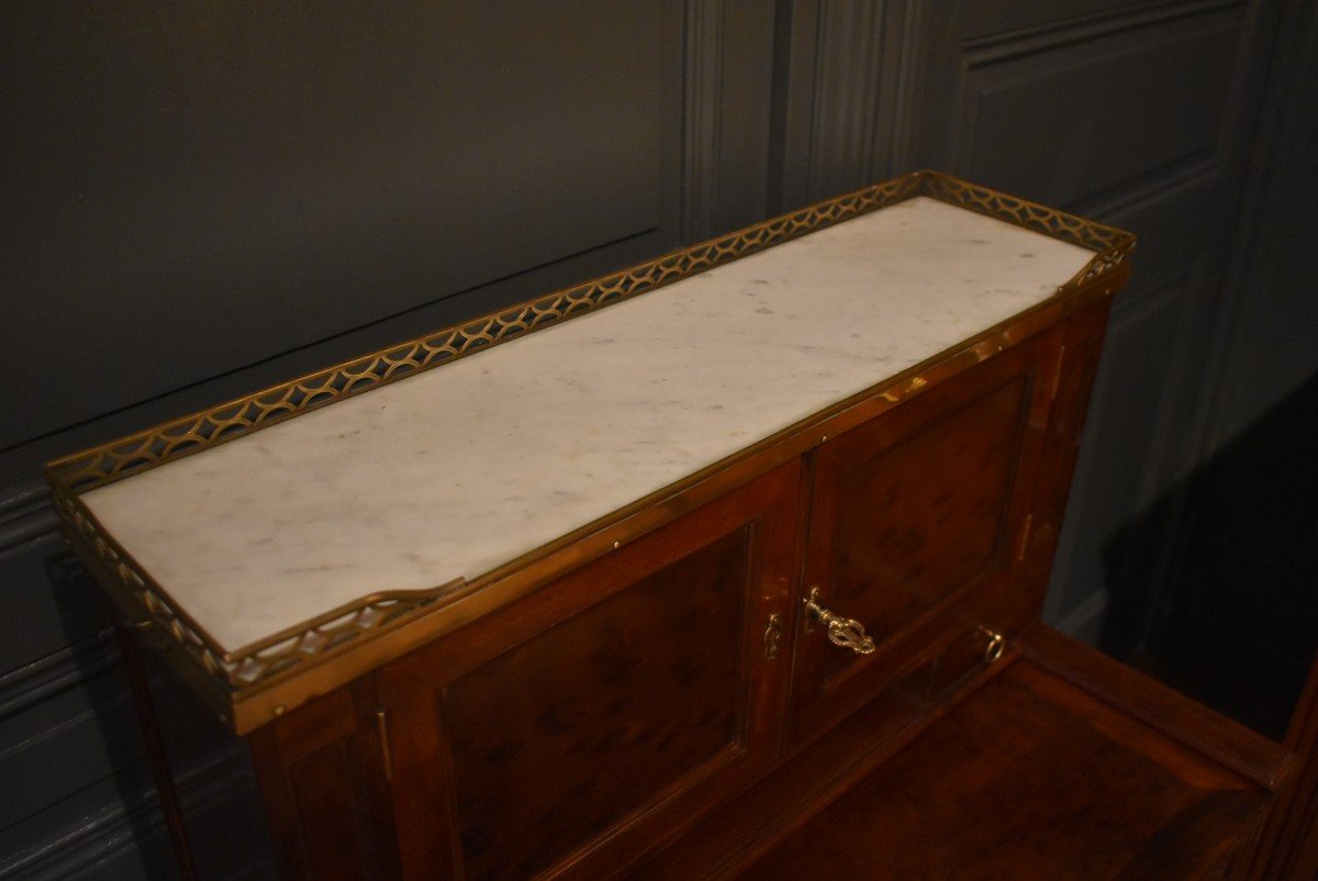 Bureau Bonheur Du Jour En Acajou De Style Louis XVI-photo-4