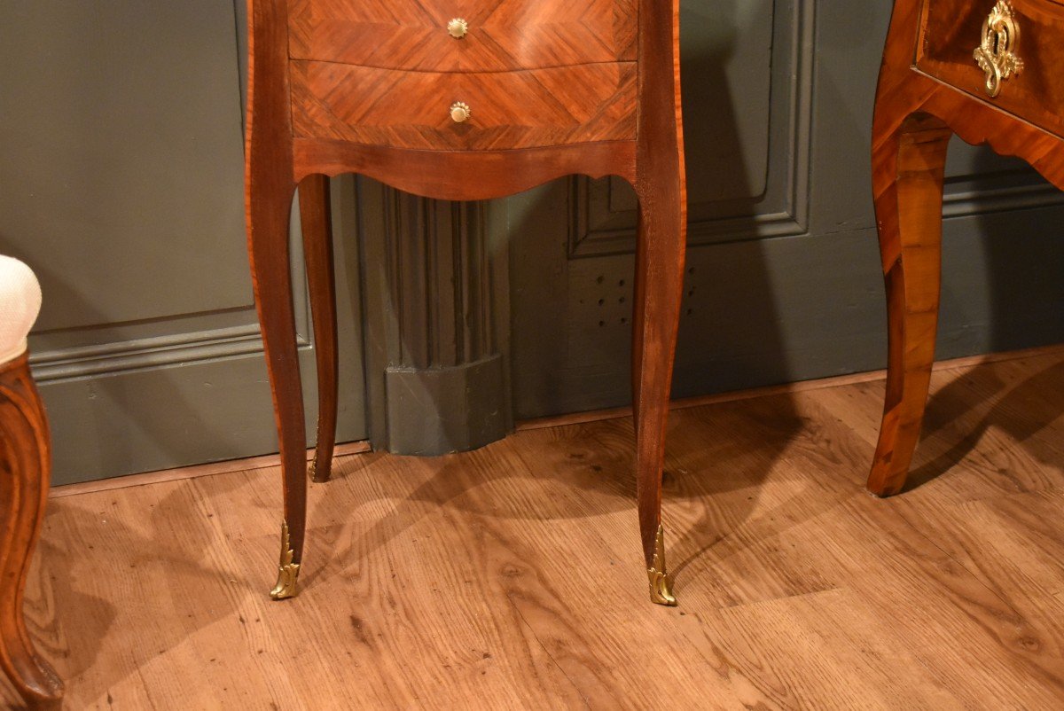 Louis XV Style Bedside Table-photo-3