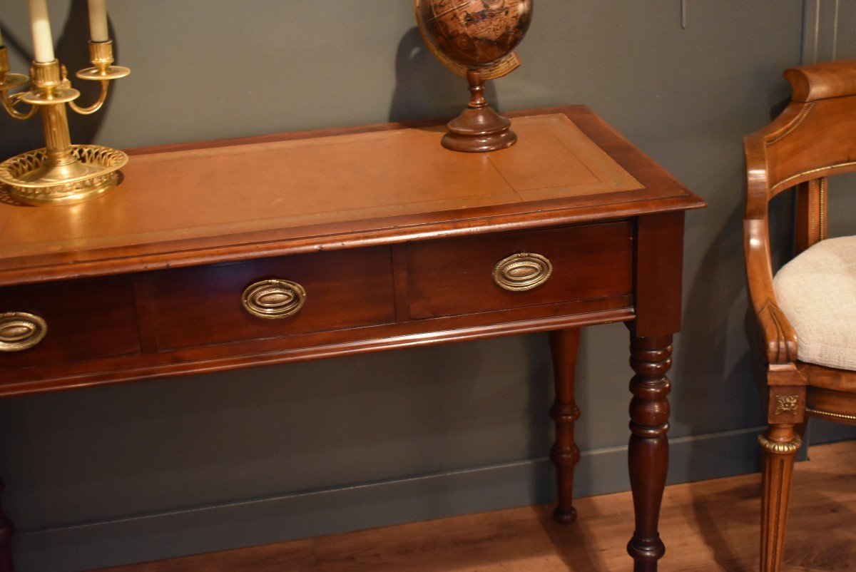 Mahogany Writing Table-photo-2