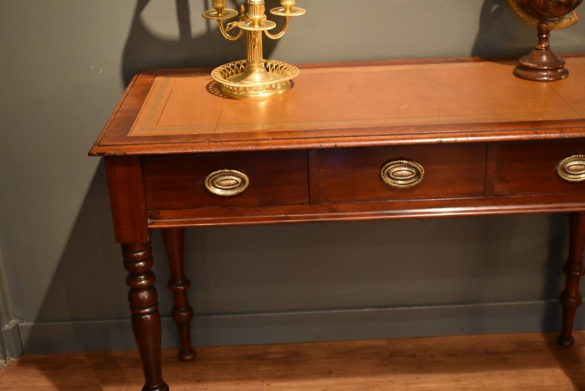 Mahogany Writing Table-photo-3