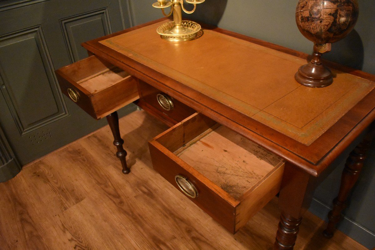 Mahogany Writing Table-photo-1