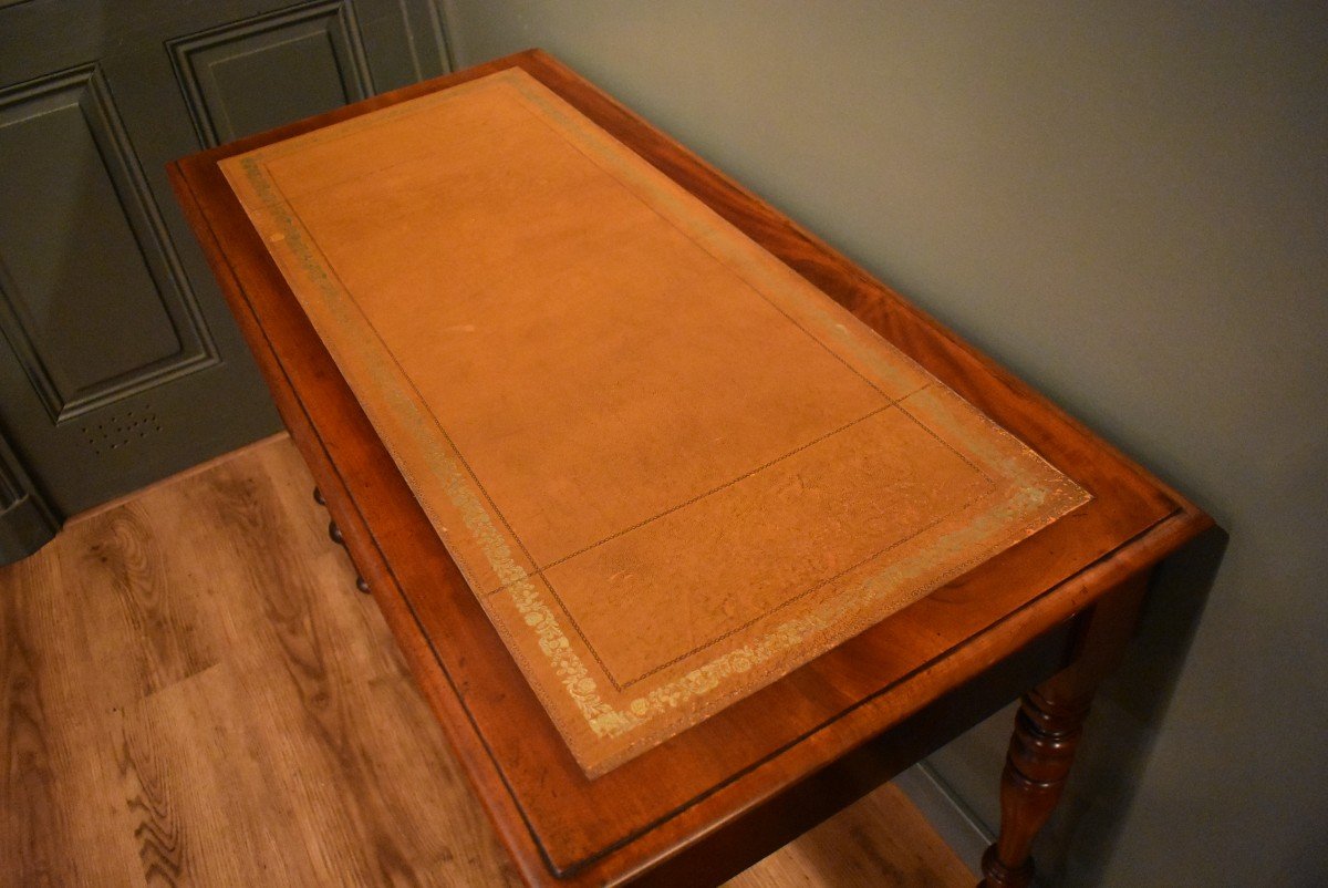 Mahogany Writing Table-photo-2