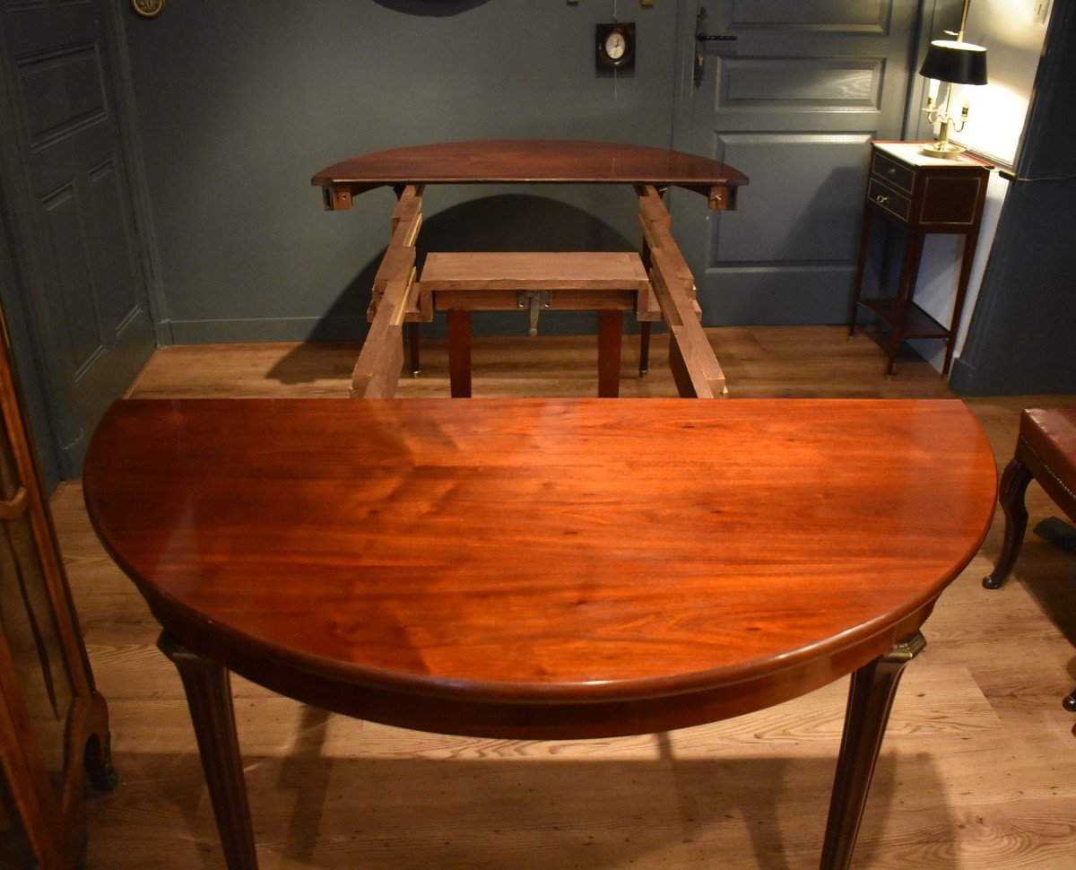 Table De Salle à Manger En Acajou De Mailfert-photo-2