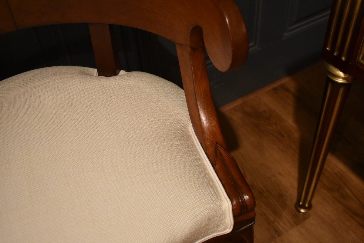 Mahogany Office Chair-photo-1