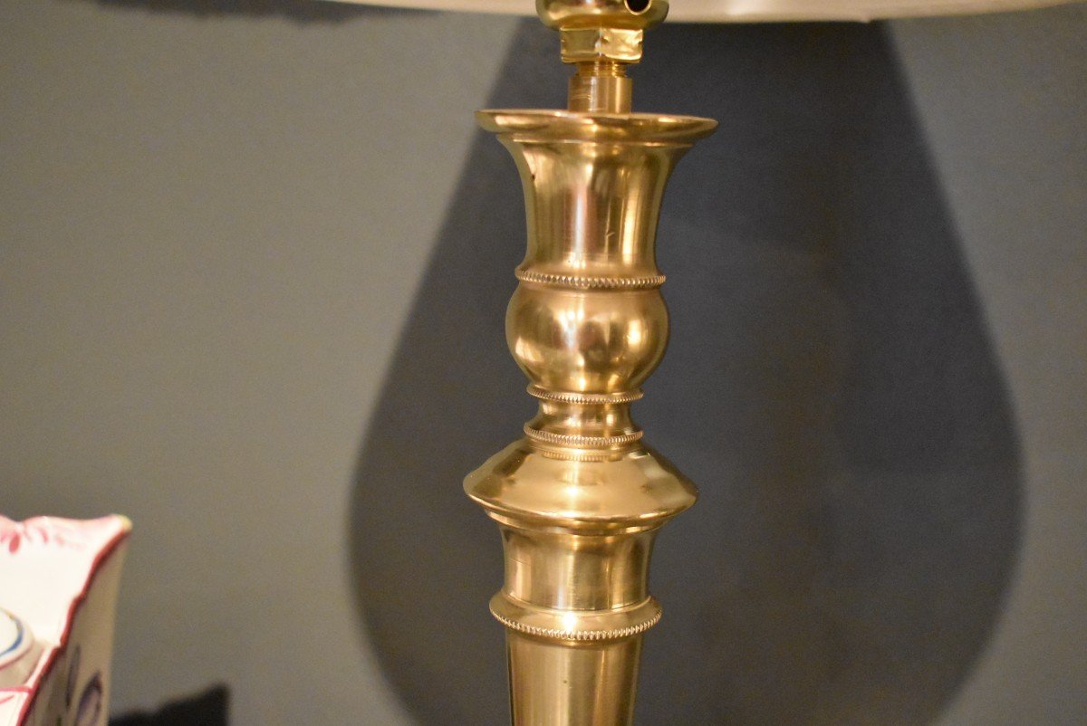 Pair Of Bronze Lamps-photo-4