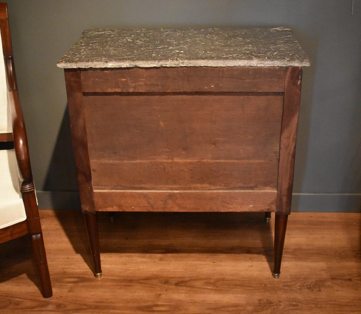 Petite Commode En Acajou De Style Louis XVI-photo-8