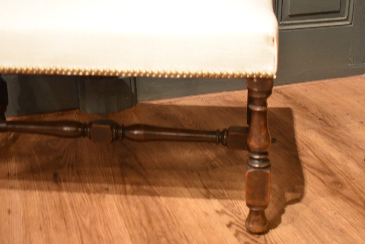 Tabouret  En Noyer-photo-4