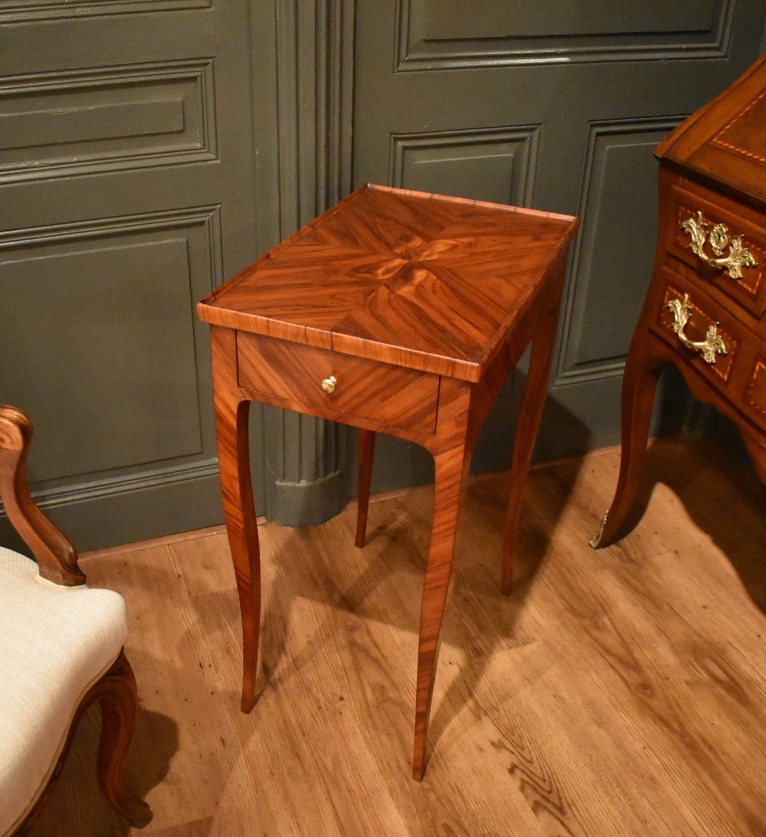 Louis XV Style Side Table-photo-4