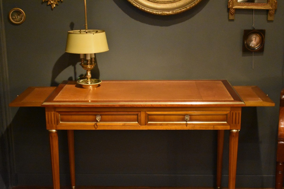 Petit Bureau De Style Louis XVI-photo-3