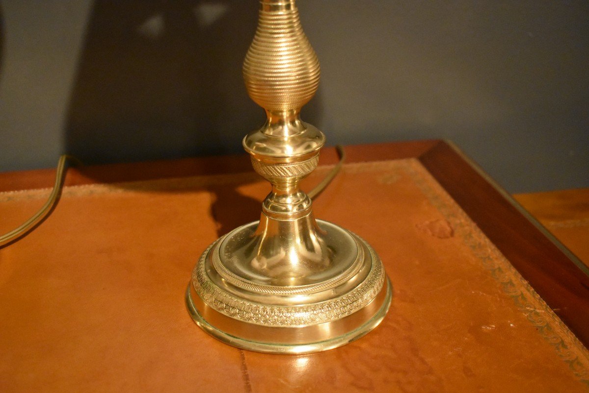 Pair Of Bronze Lamps-photo-3