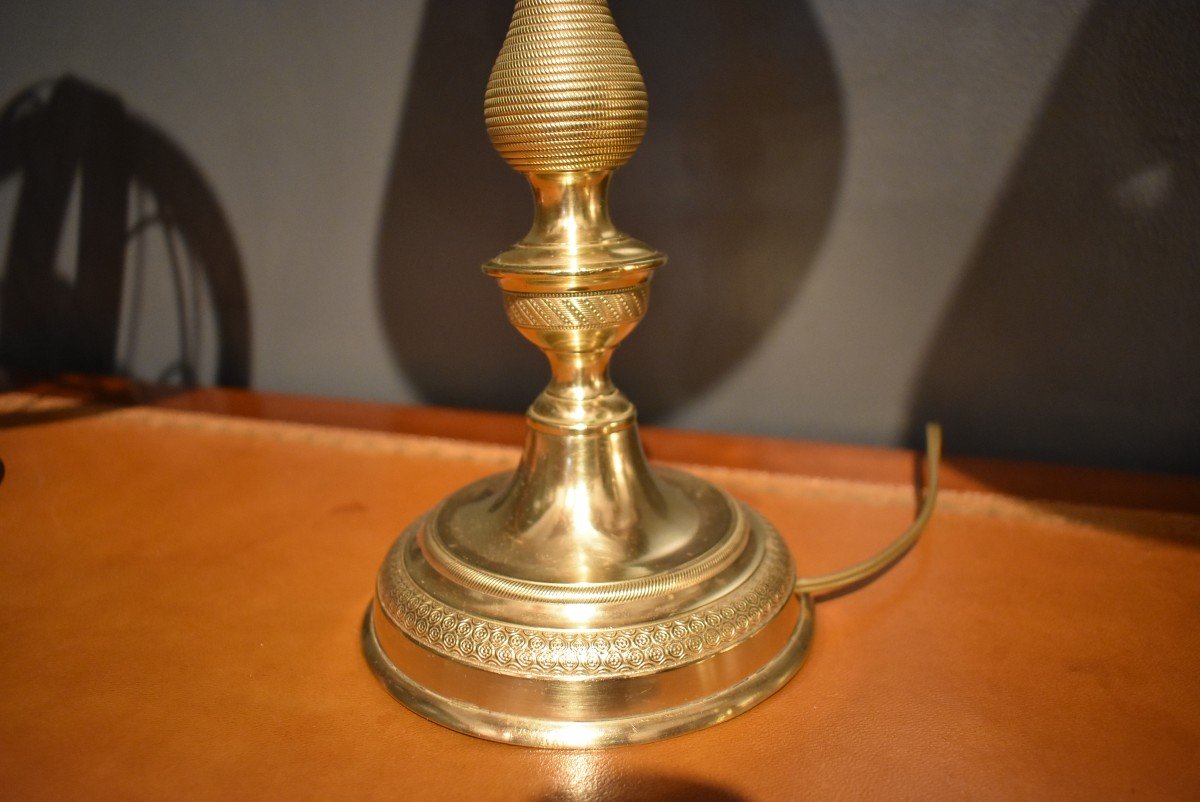 Pair Of Bronze Lamps-photo-5