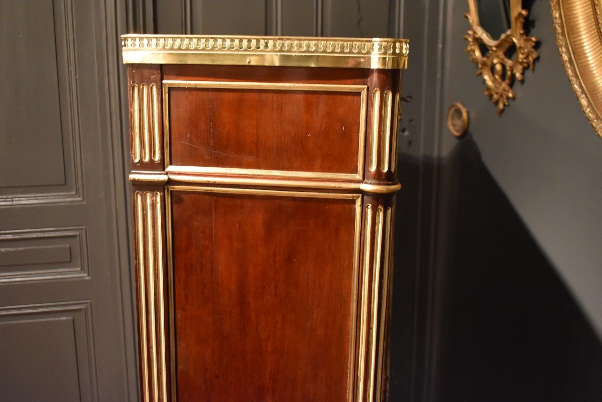 Vitrine De Style Louis XVI En Acajou-photo-5