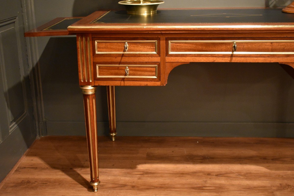 Bureau Plat De Style Louis XVI-photo-3