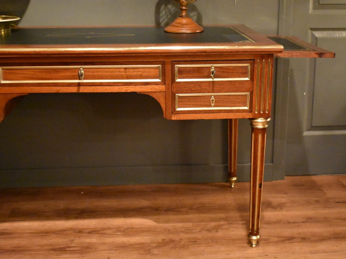 Bureau Plat De Style Louis XVI-photo-4