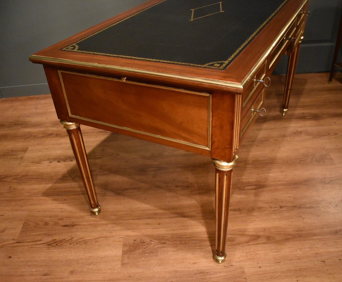 Bureau Plat De Style Louis XVI-photo-6