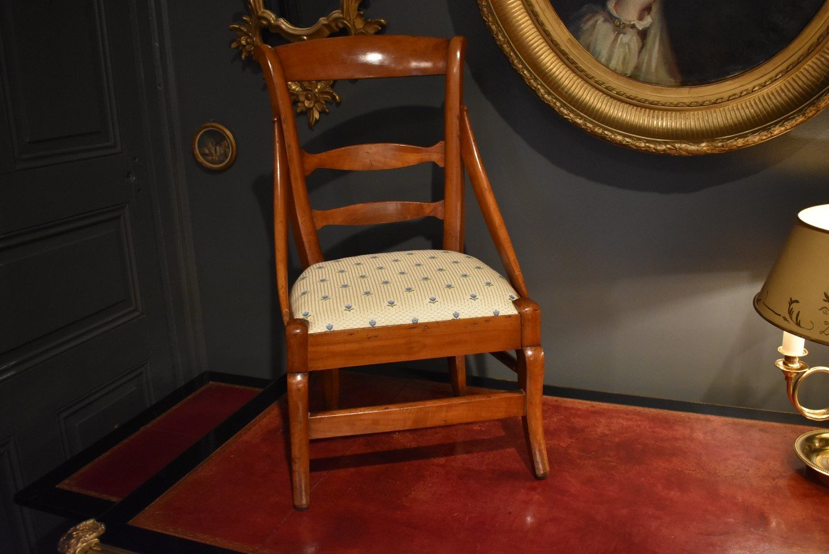 Restoration Period Child's Chair-photo-4