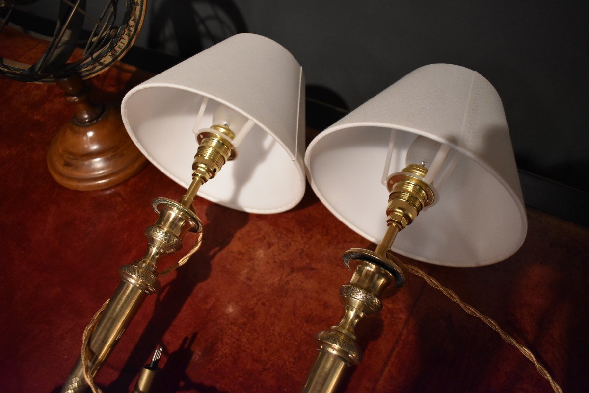 Paire De Lampes  Empire-photo-8