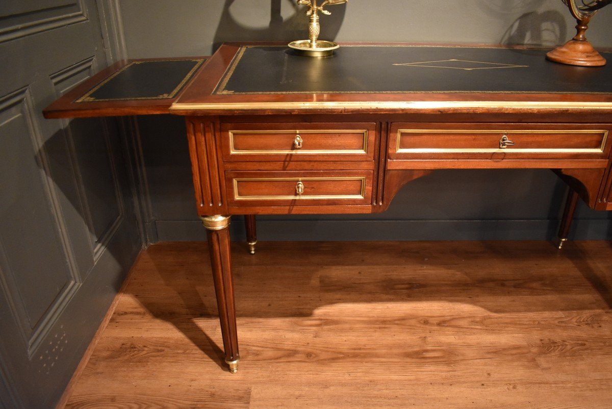 Bureau Plat De Style Louis XVI-photo-4