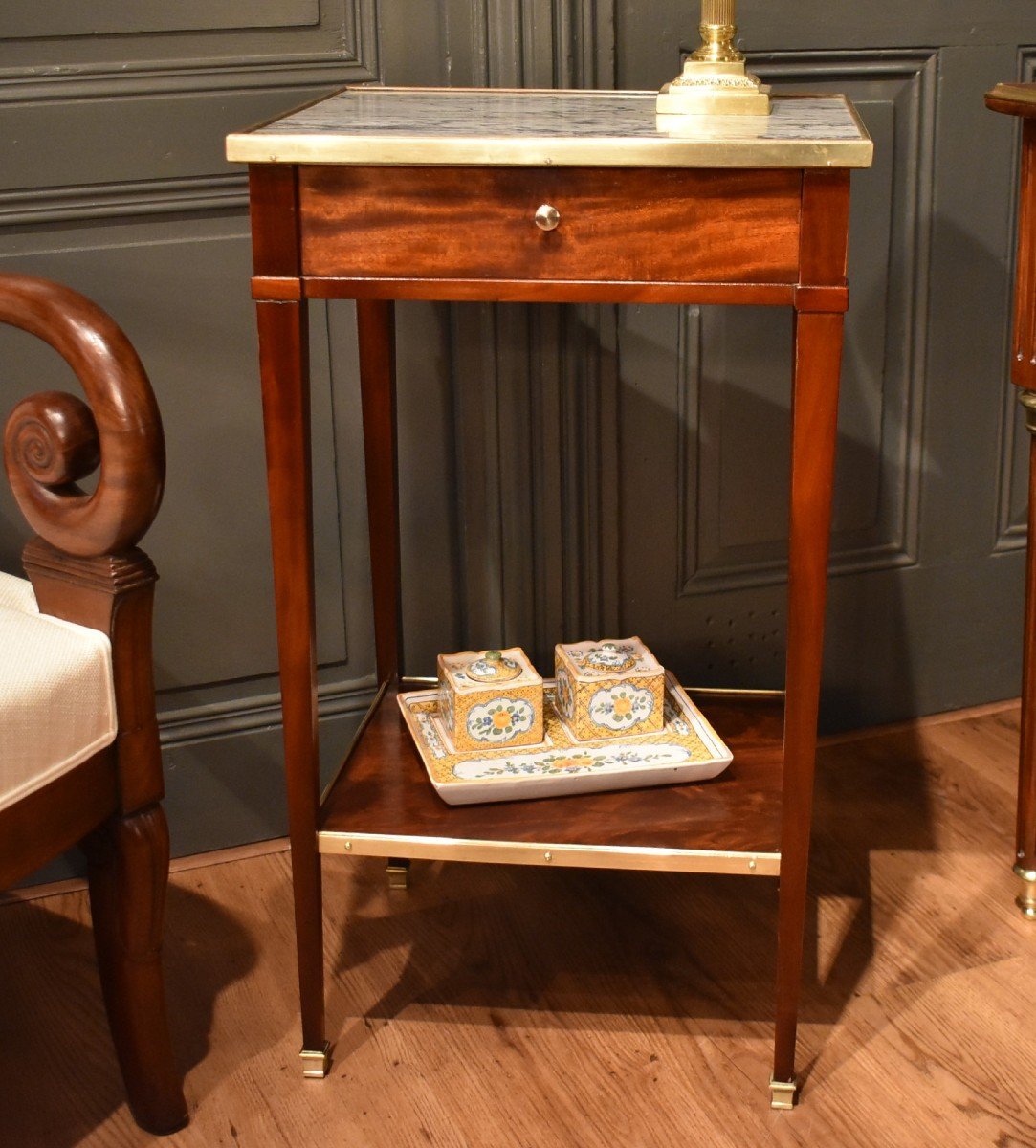 Mahogany Side Table-photo-3