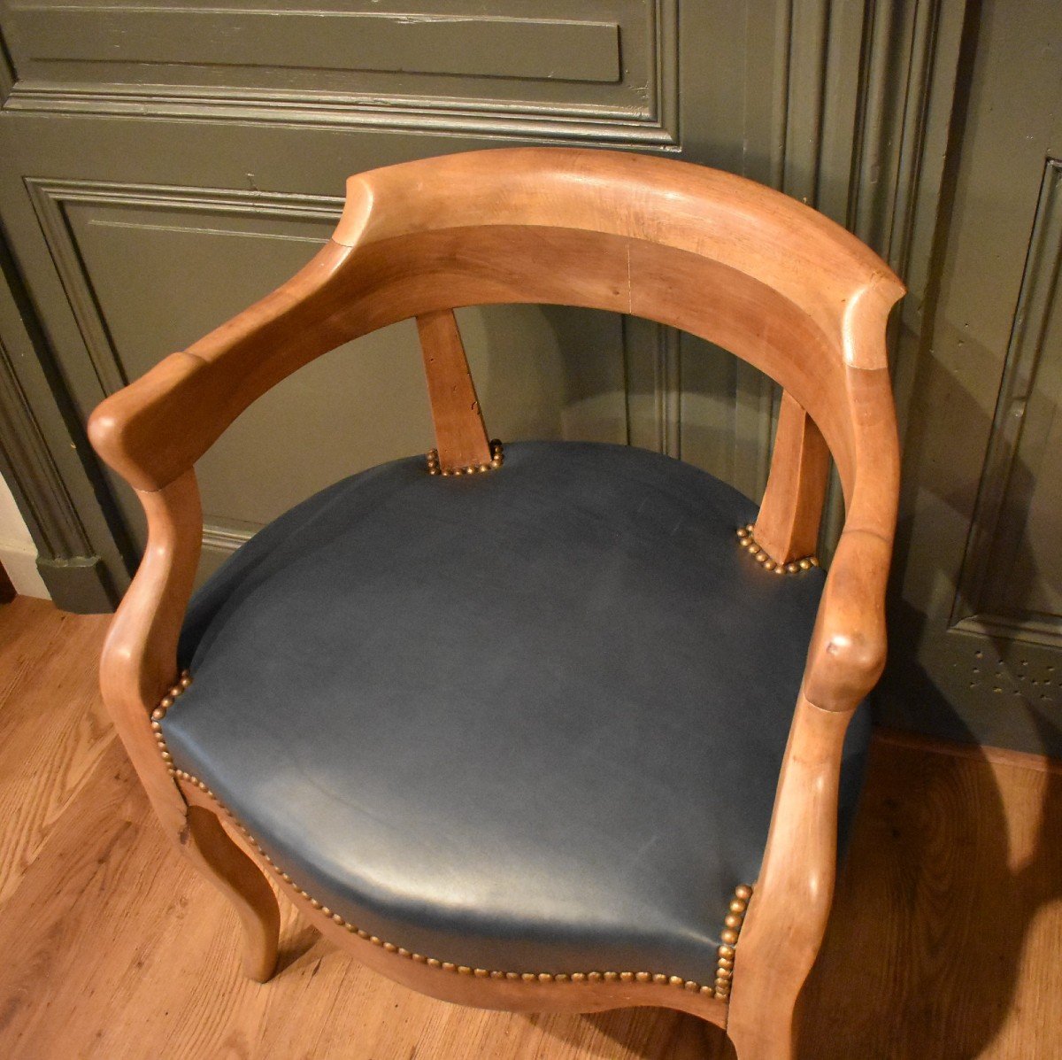 Fauteuil De Bureau En Noyer-photo-3