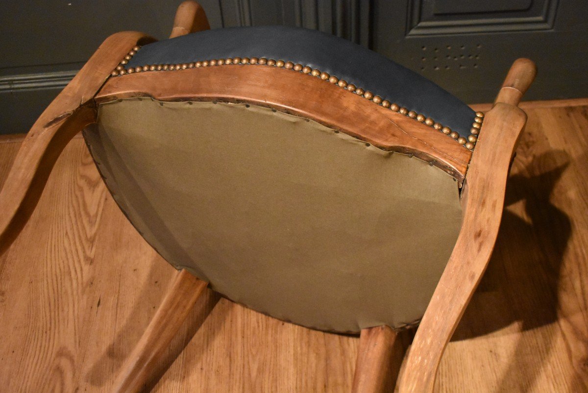 Fauteuil De Bureau En Noyer-photo-6