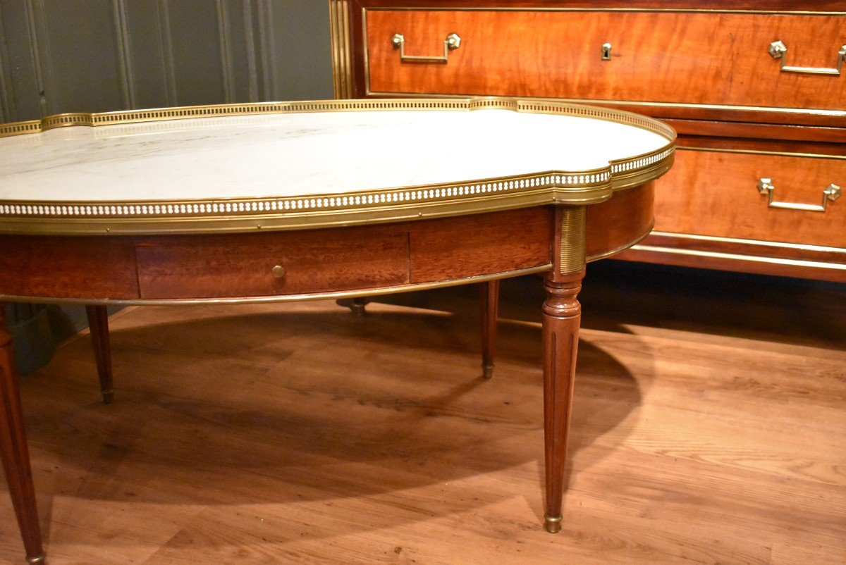 Grande Table Basse De Style Louis XVI-photo-4