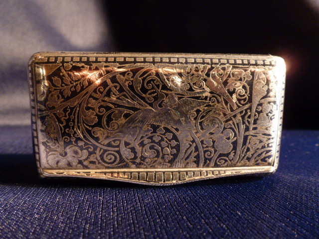 Silver Tobacco Box