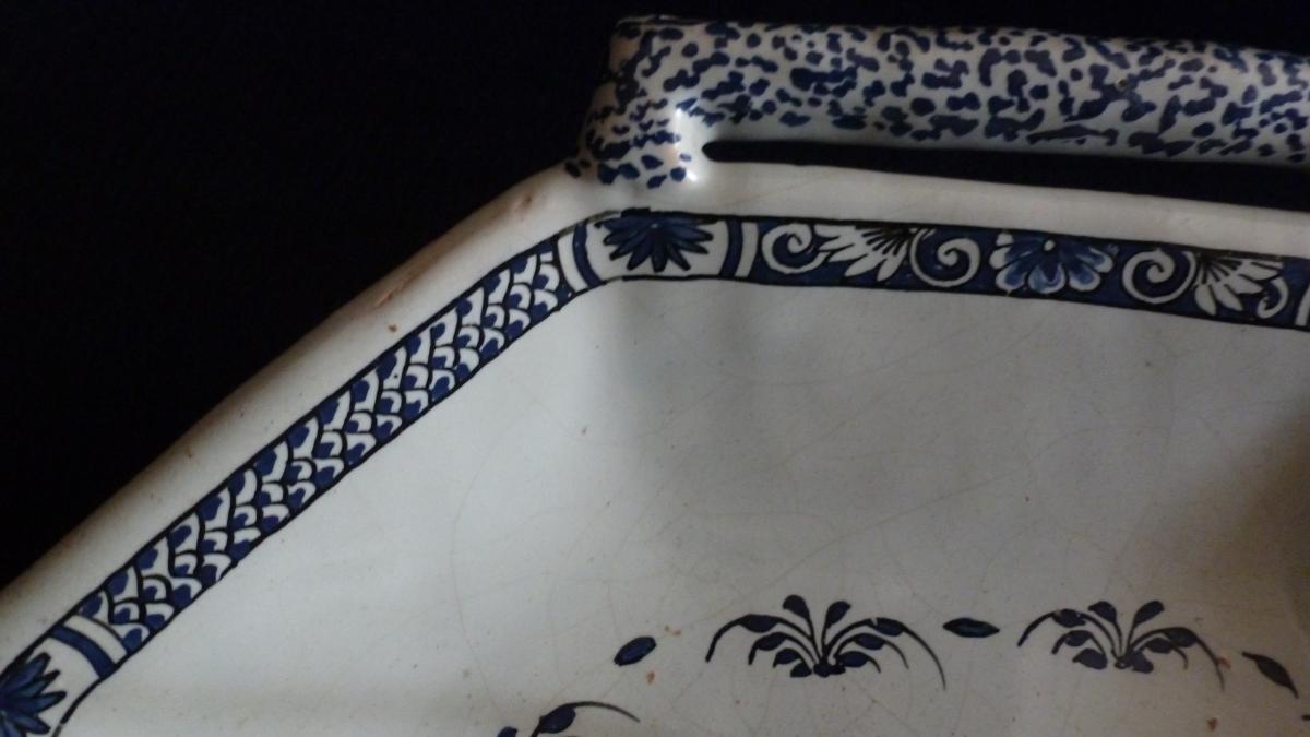 Plate In Faience-photo-3
