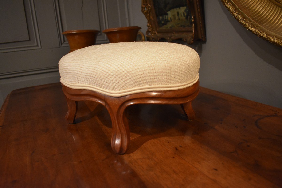 Mahogany Feet Stool-photo-3