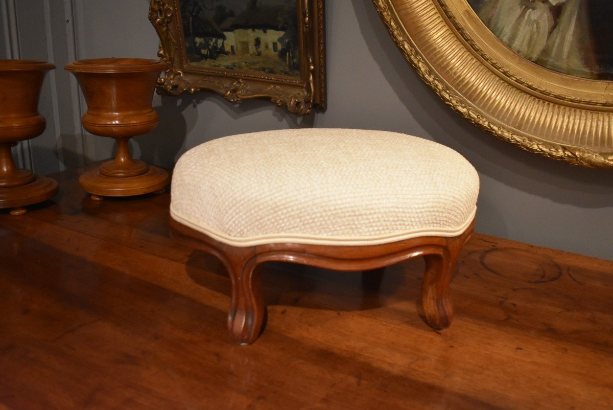 Mahogany Feet Stool