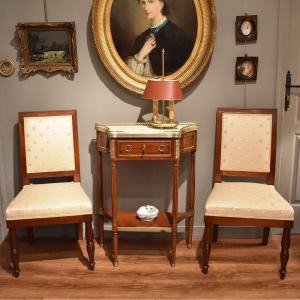 Louis XVI Style Mahogany Console