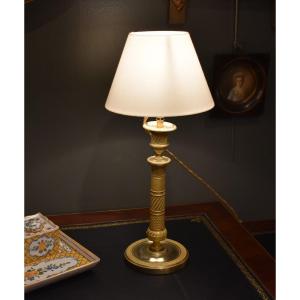 Gilded Bronze Lamp