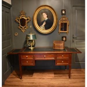 Large Louis XVI Style Flat Desk