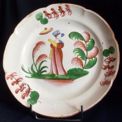 A Plate In Faience