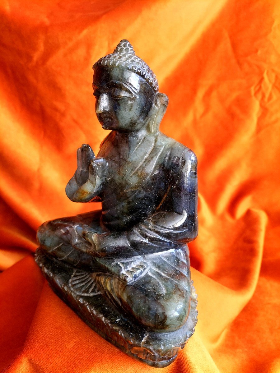 Sakyamuni Labradorite Buddha-photo-3