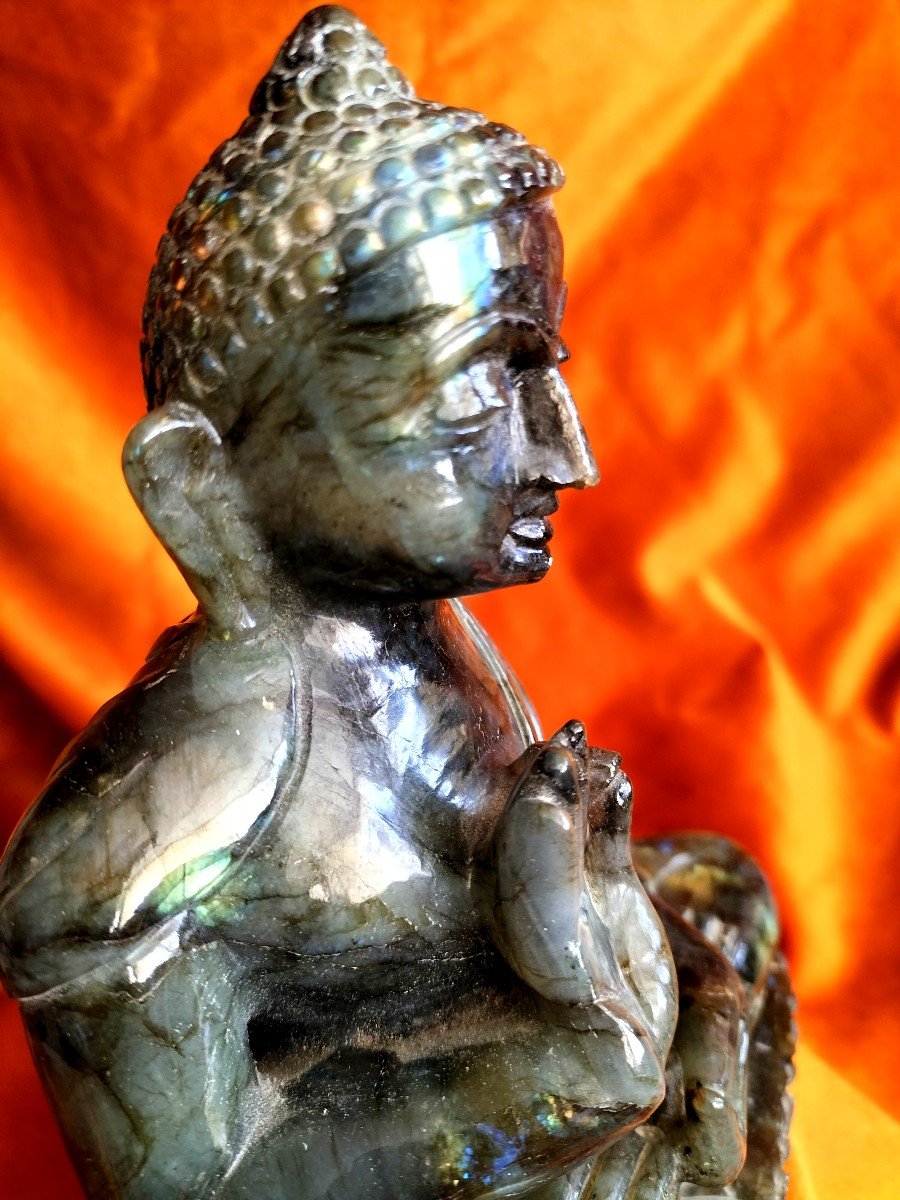 Sakyamuni Labradorite Buddha-photo-5