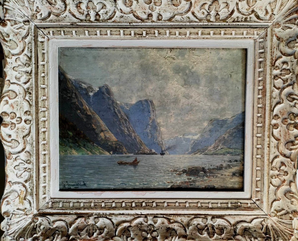 Klöntal Lake Switzerland 1920