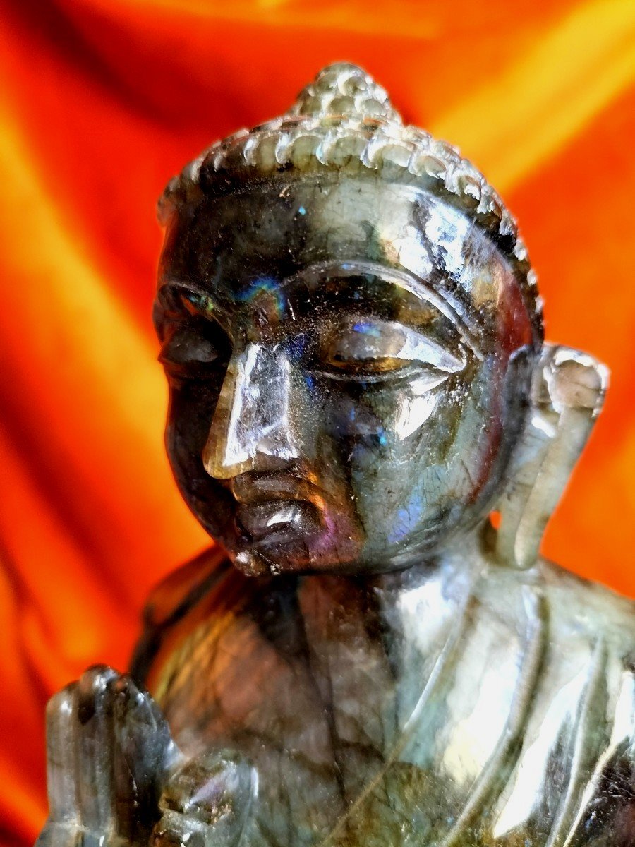 Bouddha En Labradorite-photo-4