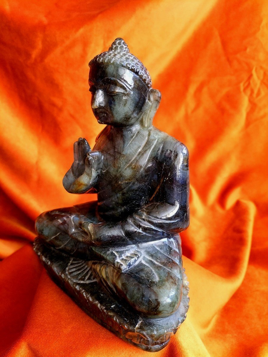 Bouddha En Labradorite-photo-1