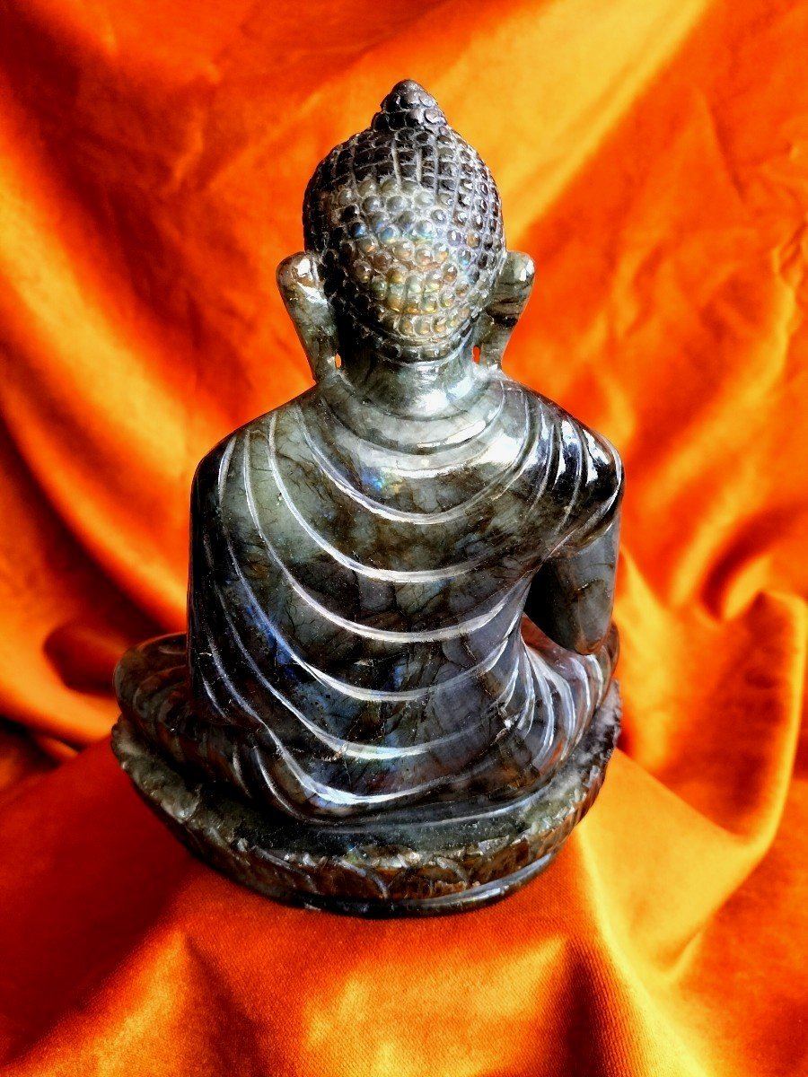 Bouddha En Labradorite-photo-4