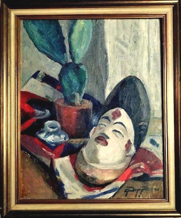 Nature Morte Au Masque Africain 1940