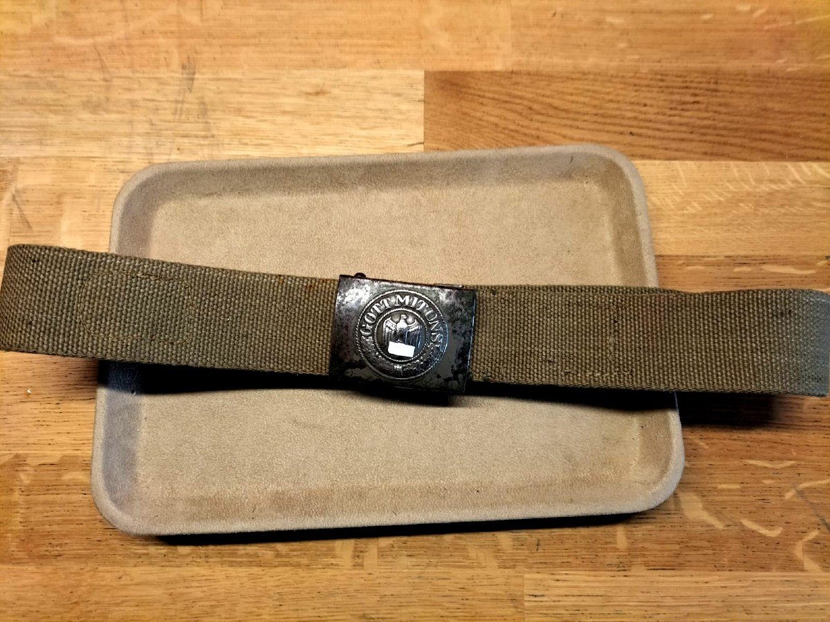 Ww 2 Militaria Afrika Korps Belt-photo-1