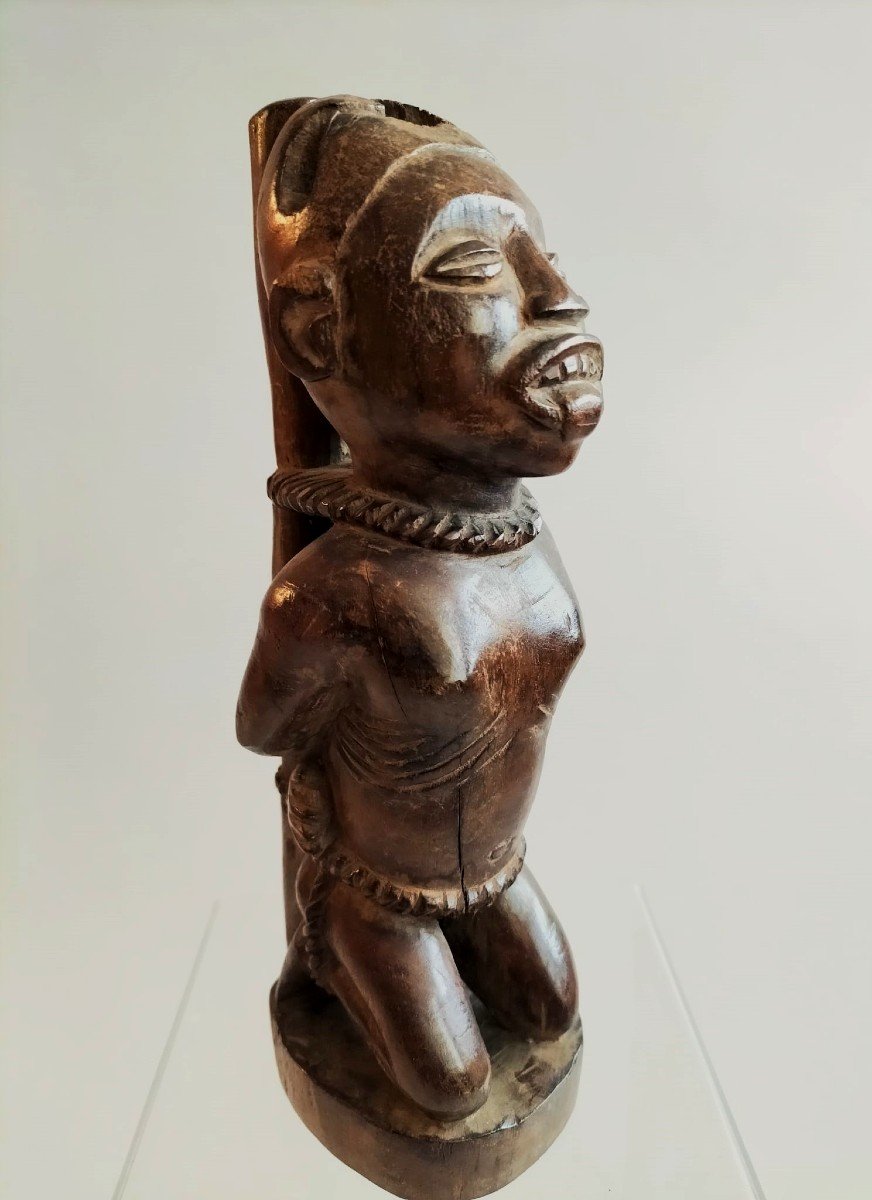 Kongo Slave Statuette Early 20th Century -photo-3