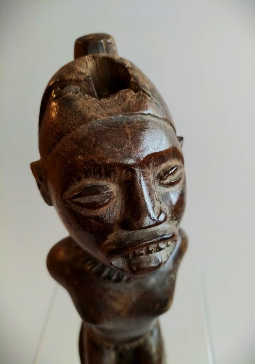 Kongo Slave Statuette Early 20th Century -photo-1